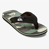 Quiksilver Molokai Layback II  Youth Çocuk Siyah Terlik