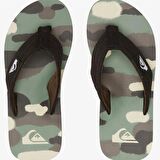 Quiksilver Molokai Layback II  Youth Çocuk Siyah Terlik