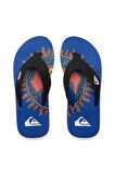 Quiksilver Aqbl100591 Molokai Layback  Siyah-Mavi Çocuk Terlik