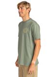Billabong Haki Erkek Bisiklet Yaka Regular Fit Desenli T-Shirt EBYZT00174_MONOGRAM  TEES
