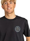 Billabong Siyah Erkek Bisiklet Yaka Regular Fit Desenli T-Shirt EBYZT00174_MONOGRAM  TEES