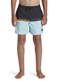 Quiksilver Siyah - Mavi Erkek Şort Mayo AQBJV03051-12814-EVRYDY WRDBLCK VLY
