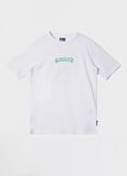 Quiksilver Düz Beyaz Erkek Genç  T-Shirt AQBZT04374-10-ISLAND SUNRISE BOE