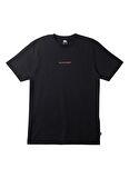 Quiksilver Siyah Erkek O Yaka  Standart Fit Baskılı T-Shirt AQYZT09539_SURF SAFARI MOE