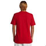 Quiksilver QS PETROGLYPH LOGO DNA KIRMIZI Erkek Tshirt