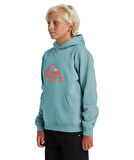 Quiksilver Big Logo Hoodie Çocuk AQBFT03099-18614 Marine Blue