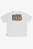 Quiksilver TAKE US BACK BUBBLE SS BEYAZ Erkek Tshirt