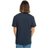 Arched Type Ss Erkek Siyah Günlük Stil T-Shirt EQYZT07717-10010