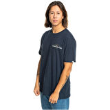 Arched Type Ss Erkek Siyah Günlük Stil T-Shirt EQYZT07717-10010