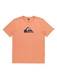 Quiksilver Pembe Erkek O Yaka  Standart Fit Baskılı T-Shirt EQYZT07658_COMP LOGO SS