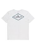 Quiksilver Beyaz Erkek O Yaka  Standart Fit Baskılı T-Shirt EQYZT07667_OMNI LOCK