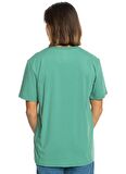 Quiksilver Yeşil Erkek O Yaka  Standart Fit Baskılı T-Shirt EQYZT07659_TRADESMITH SS
