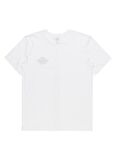 Quiksilver Beyaz Erkek O Yaka  Standart Fit Baskılı T-Shirt EQYZT07659_TRADESMITH SS