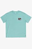Quiksilver TAKE US BACK BUBBLE SS Mavi Erkek Tshirt