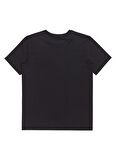 Quiksilver Lacivert Erkek O Yaka  Standart Fit Baskılı T-Shirt EQYZT07659_TRADESMITH SS
