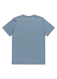 Quiksilver Mavi Erkek O Yaka  Standart Fit Baskılı T-Shirt EQYZT07658_COMP LOGO SS