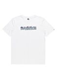 Quiksilver Beyaz Erkek O Yaka  Standart Fit Baskılı T-Shirt EQYZT07664_OMNI FILL SS