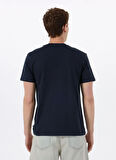 EQYZT07711 BASIC SS TEE YOUNG MEN Lacivert Bisiklet Yaka Normal Kalıp Erkek T-Shirt