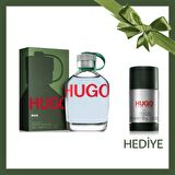  Hugo Boss Green  Edt 200 ml Erkek & Green Deo Stick 75ml