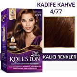 Wella Koleston 4/77 Kit Boya Kadife Kahve