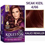 Koleston Kit Saç Boyası  4/66 Sıcak Kızıl