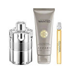 Azzaro Wanted 75 ml Shampoo+EDP 100 ml+EDP 10 ml Erkek Parfüm Seti