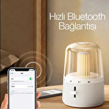 ALLY BS585 Masaüstü Gece Lambası Bluetooth Hoparlör
