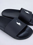 Polo Ralph Lauren Siyah Kadın Plaj Terliği POLO SLIDE