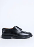 Polo Ralph Lauren Siyah Erkek Klasik Ayakkabı ASHER WGTIP-DRESS SHOE-WINGTIP