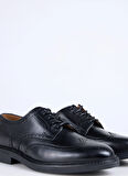 Polo Ralph Lauren Siyah Erkek Klasik Ayakkabı ASHER WGTIP-DRESS SHOE-WINGTIP