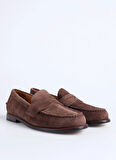Polo Ralph Lauren Koyu Kahve Erkek Loafer ALSTON PENNY-CASUAL SHOE-LOAFER