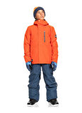 Quiksilver Turuncu Erkek Çocuk Kayak Montu EQBTJ03157-MISSION SOLID YOUTH JK