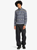 Quiksilver Aker HZ Fleece Polar EQYFT04979-SNA6 Tribal Heritage Flint Stone