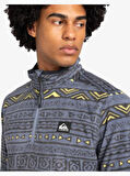 Quiksilver Aker HZ Fleece Polar EQYFT04979-SNA6 Tribal Heritage Flint Stone