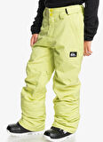 Quiksilver Normal Bel Neon Sarı Erkek Çocuk Kayak Pantolonu EQBTP03055-ESTATE YOUTH PT