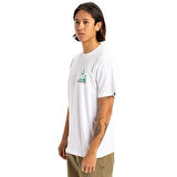 Quiksilver EQYZT08057-908 Palm Lines Ss Erkek Spor Tişört
