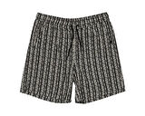 Quiksilver Taxer Jacquard Street Way Erkek Günlük Şort EQYWS03893-BLSW Siyah