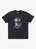 EQYZT08044 EV TUNED OUT SS Lacivert Bisiklet Yaka Normal Kalıp Baskılı Erkek T-Shirt
