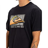 Quiksilver Retro Fade Ss Erkek Siyah Tişört EQYZT08058 Siyah