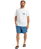 Quiksilver EQYZT08046-908 Ev Beach Blast Ss Erkek Spor Tişört
