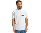 Quiksilver Ev Beach Blast Ss Erkek Günlük Tişört EQYZT08046-908 Beyaz