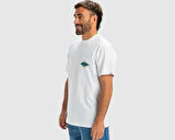 Quiksilver Ev Beach Blast Ss Erkek Günlük Tişört EQYZT08046-908 Beyaz