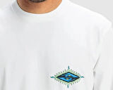 Quiksilver Ev Beach Blast Ss Erkek Günlük Tişört EQYZT08046-908 Beyaz