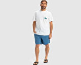 Quiksilver Ev Beach Blast Ss Erkek Günlük Tişört EQYZT08046-908 Beyaz