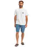 Quiksilver EQYZT08038-WBK0 Evo Future islands Ss Erkek Spor Tişört