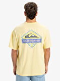 Quiksilver Crystal Jet Erkek Sarı Tişört EQYZT08023 Sarı