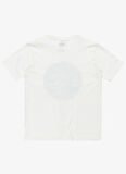 Quiksilver Düz Beyaz Erkek Çocuk T-Shirt EQBZT04836-EVO THREE SEAS SS YTH