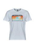 EQYZT08065 SUN FADED SS Beyaz Bisiklet Yaka Normal Kalıp Baskılı Erkek T-Shirt