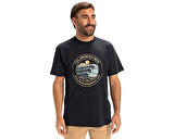 Quiksilver Ev Three Seas Ss Erkek Günlük Tişört EQYZT08051-KTP0 Lacivert