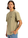 EQYZT07711 BASIC SS TEE YOUNG MEN Haki Bisiklet Yaka Normal Kalıp Erkek T-Shirt